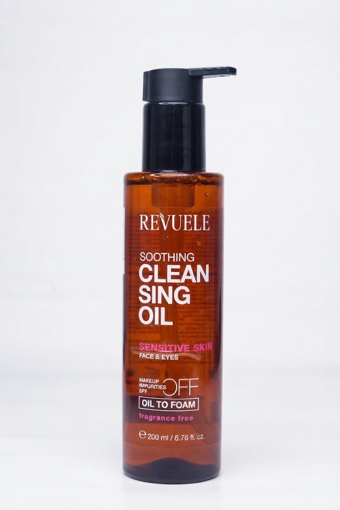 Revuele Soothing Cleansing Oil (Face & Eyes, Oil to Foam) 200ml