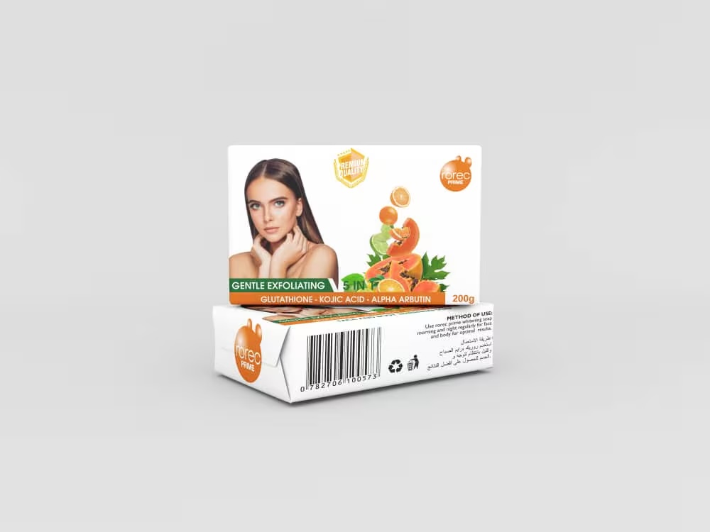 Rorec Prime Face & Body Whitening Soap 200/250g