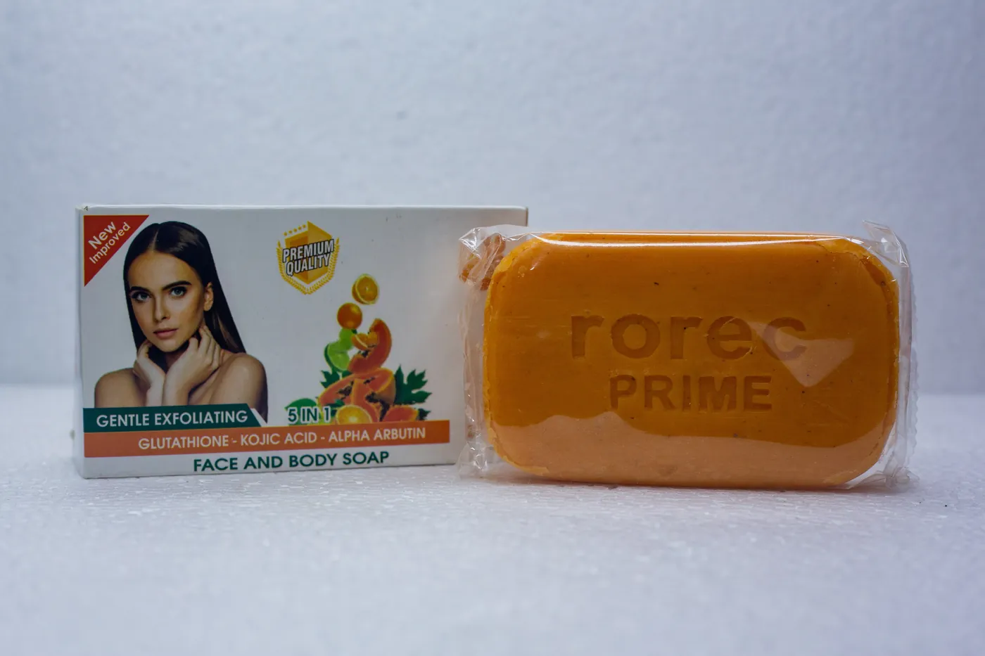 Rorec Prime Face & Body Whitening Soap 200/250g main view