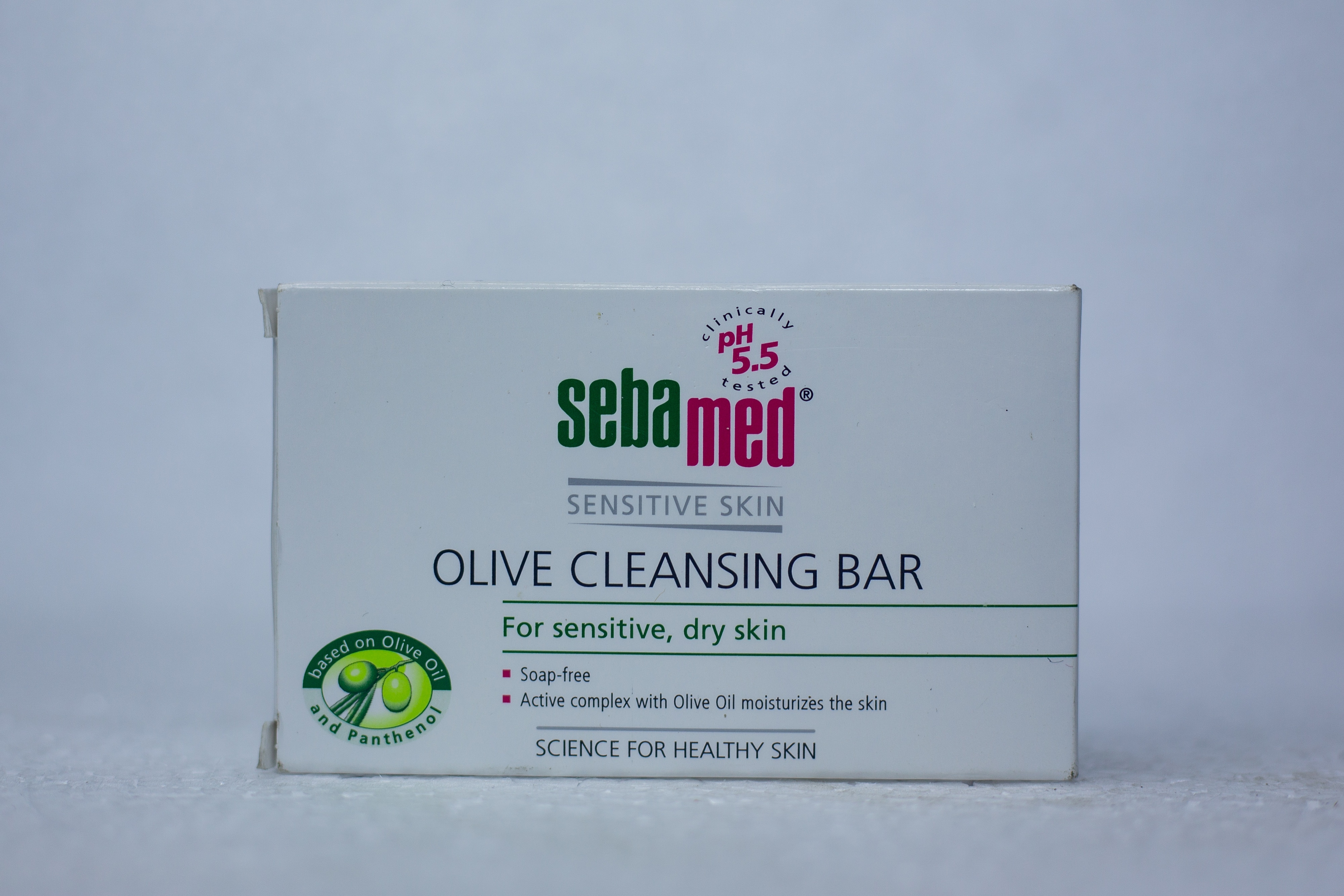 Senam ' Sensitive Skin Olive Cleansing Bar ON O Il, Soap main view