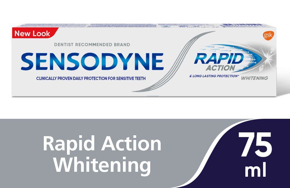 Sensodyne Tooth Paste 75ml/100ml (rapid Action)