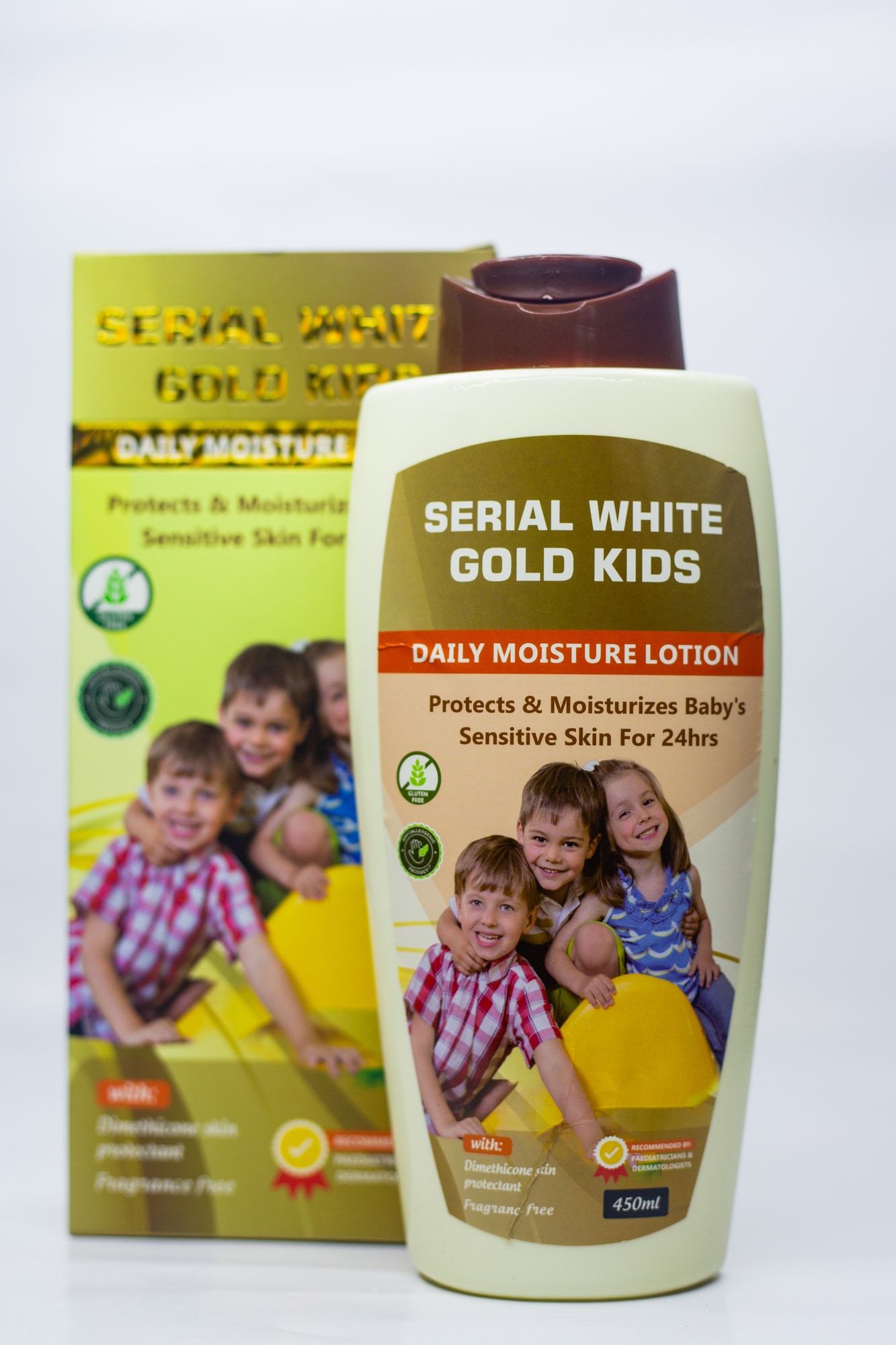 Serial White Gold Kids Daily Moisture Lotion main view