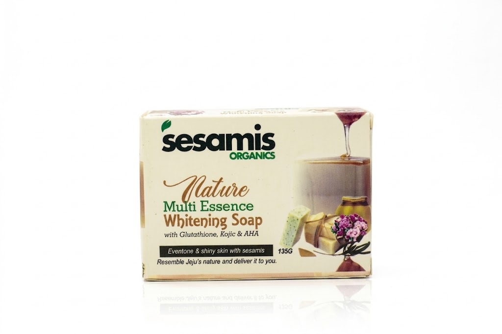 Sesamis Organics Nature Multi Essence Whitening Soap 135g