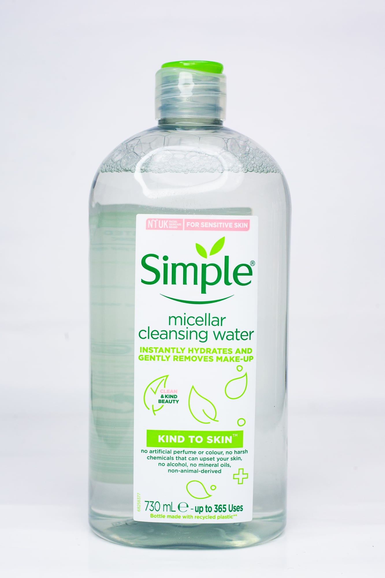 SIMPLE MICELLAR CLEANSING WATER 100ML X1 (KIND TO SKIN)