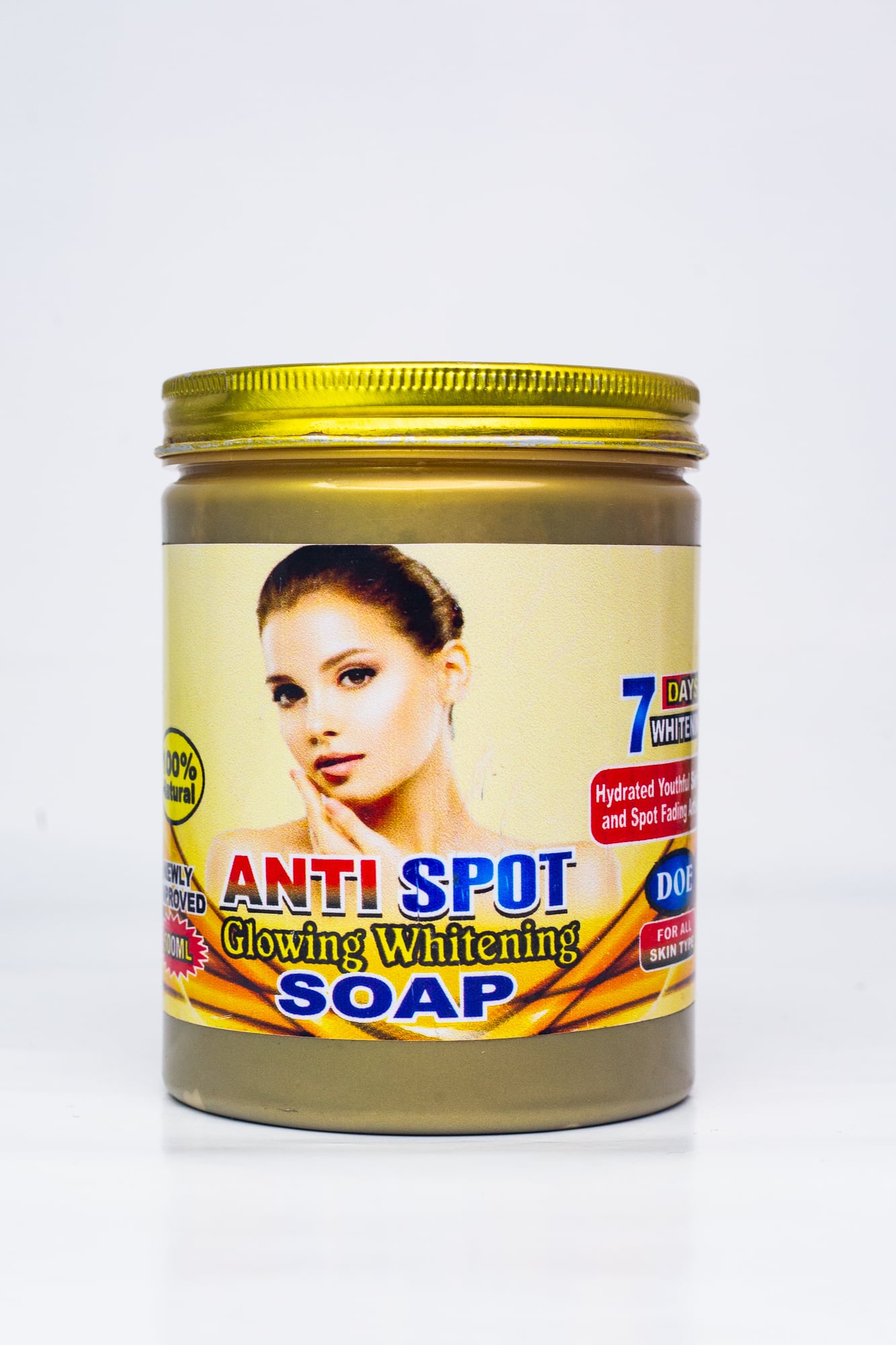 ANTI SPOT GLOWING WHITENING CUP SOAP X1