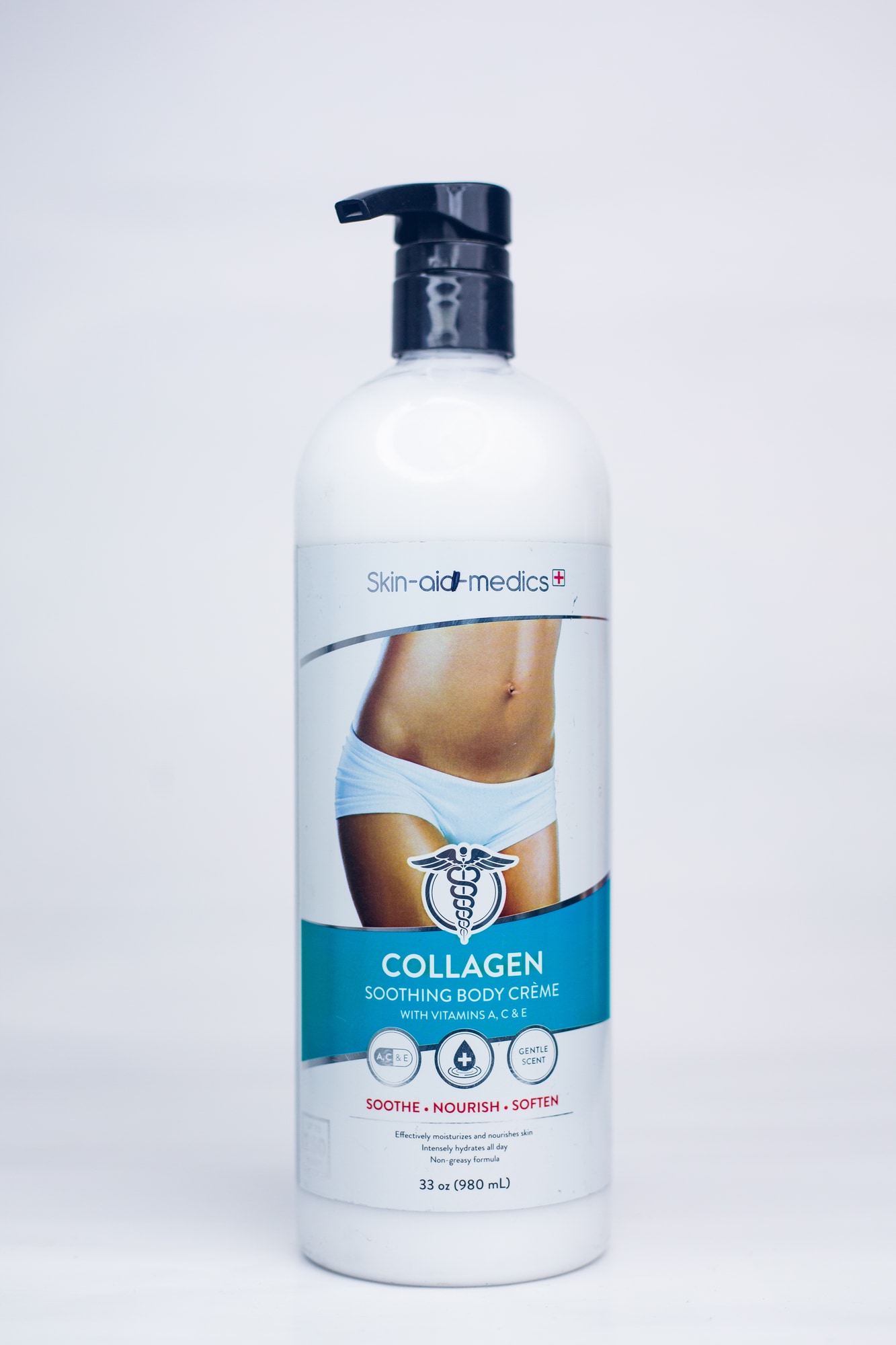 SKIN AID MEDICS COLLAGEN SOOTHING BODY CREME 980ML x1