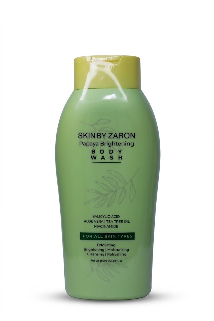 Skin By Zaron Papaya Brightening Body Wash 650 ml