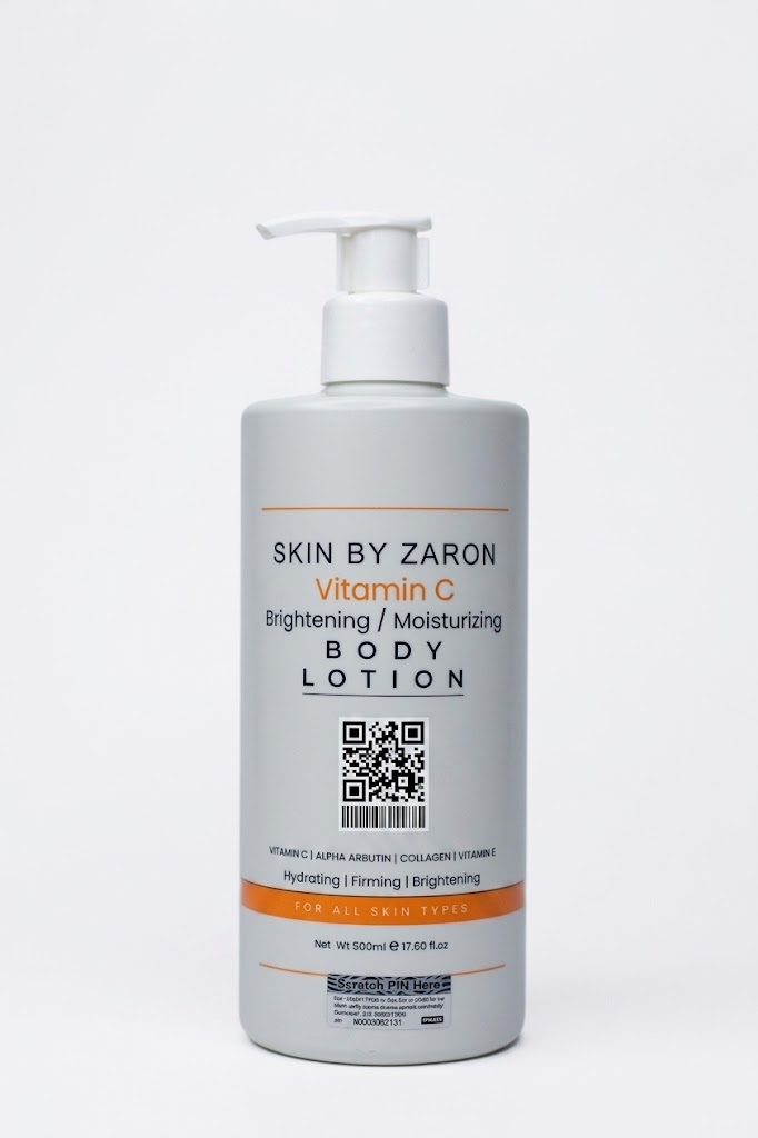 SKIN BY ZARON Vitamin C Brightening / Moisturizing BODY LOTION 500ml
