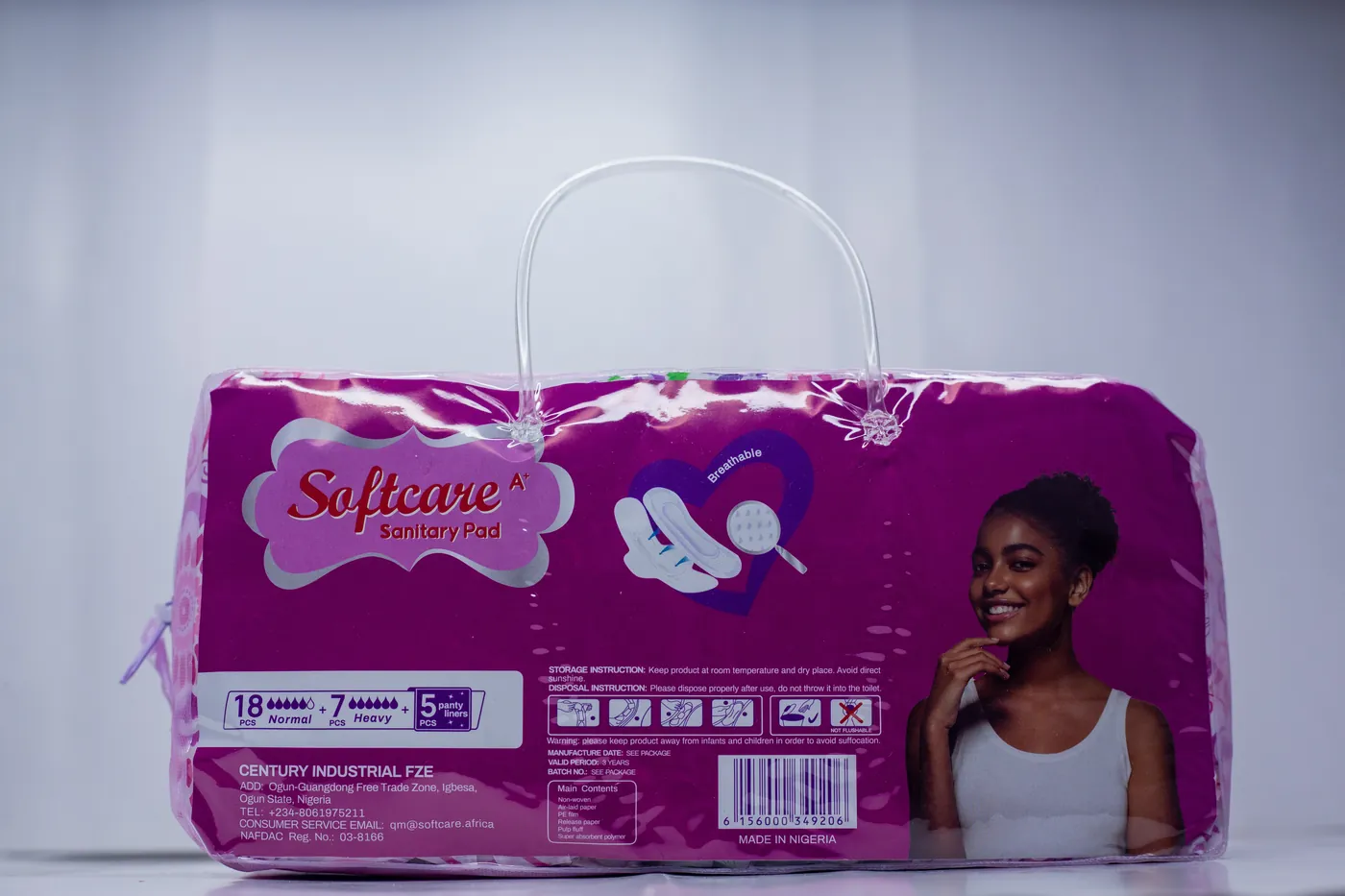 Softcare Sanitary Pad (zip)
