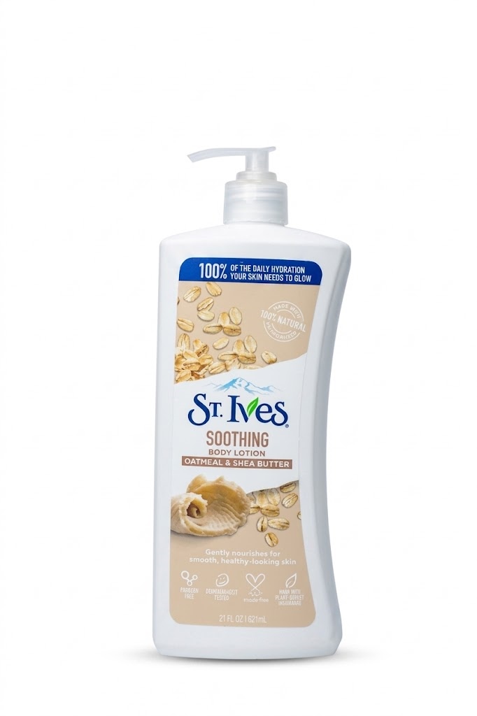 St. Ives Soothing Body Lotion (Oatmeal & Shea Butter) 621ml