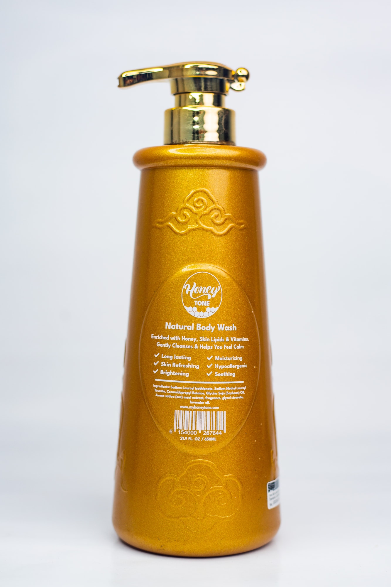 HONEY TONE  BODY WASH 650ML X1