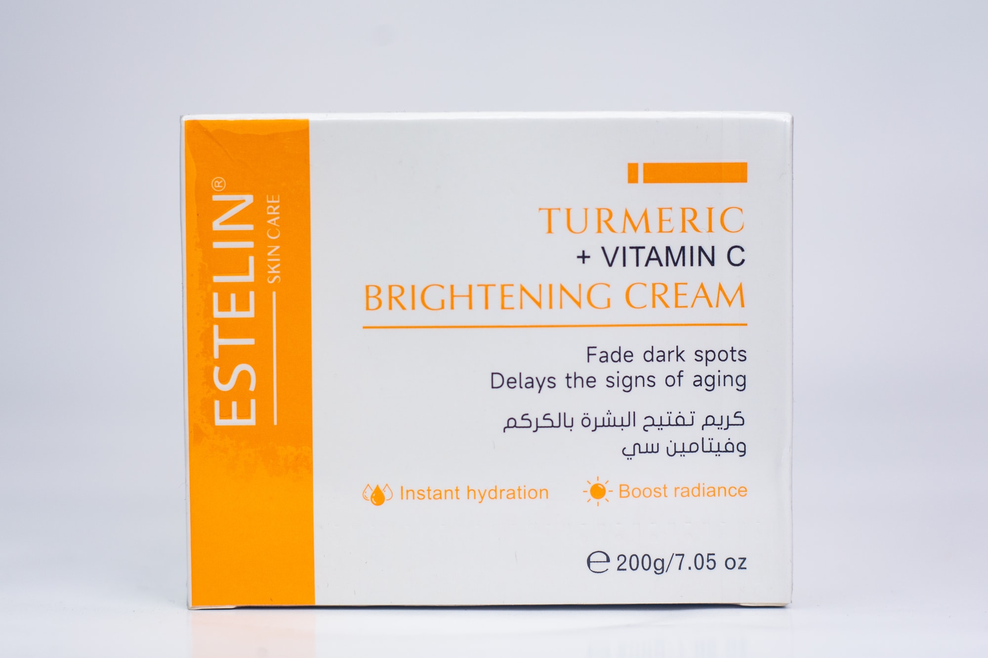 ESTELIN SKIN CARE Turmeric + Vitamin C Brightening Cream 200G