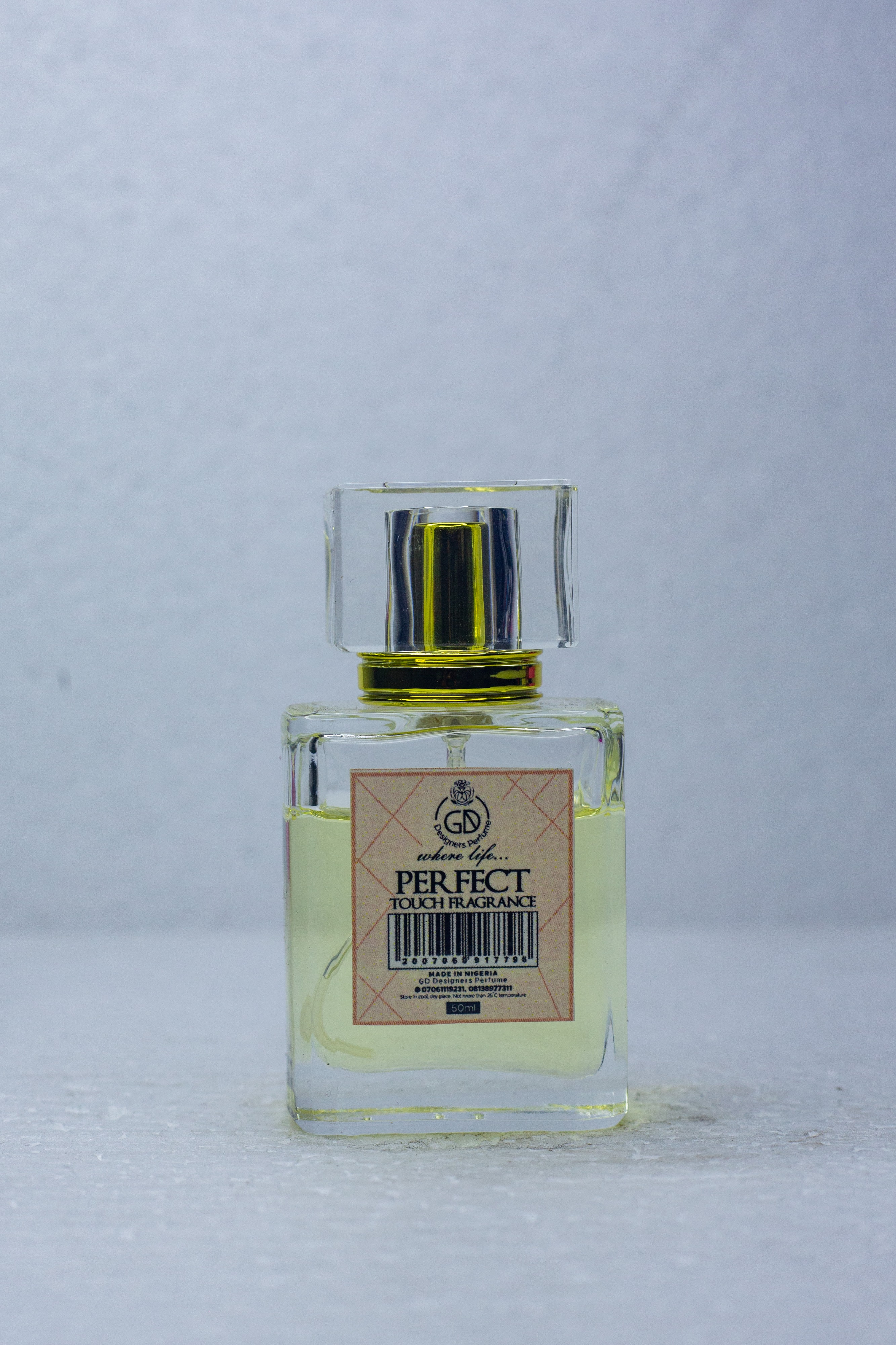 GD Designers Perfume  50ml (Perfect Touch Fragrance)