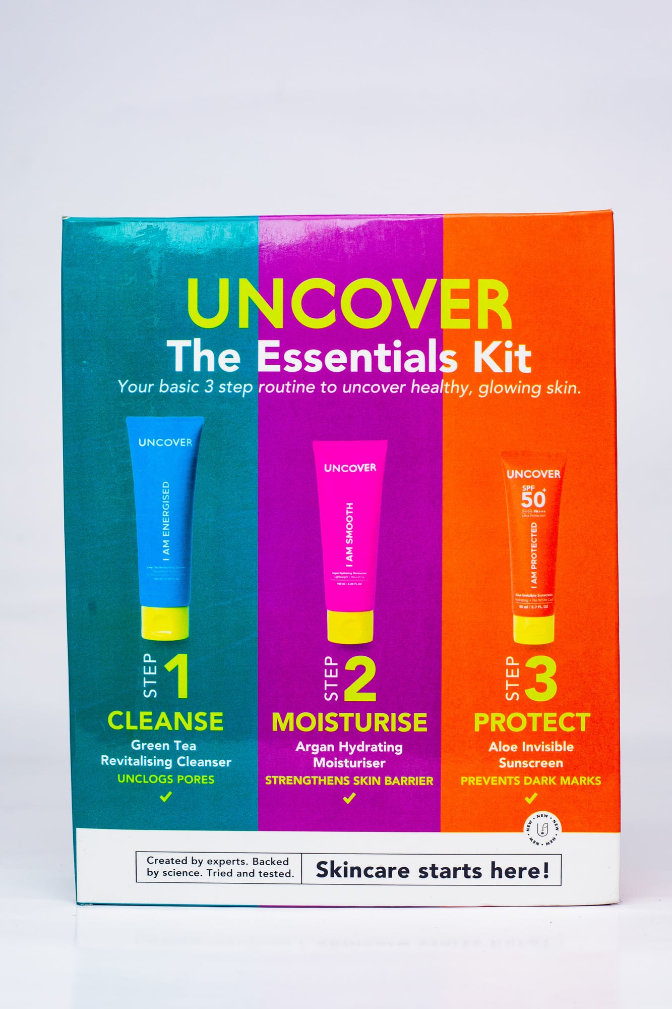 UNCOVER THE ESSENTIALS KIT (3 IN 1) X1