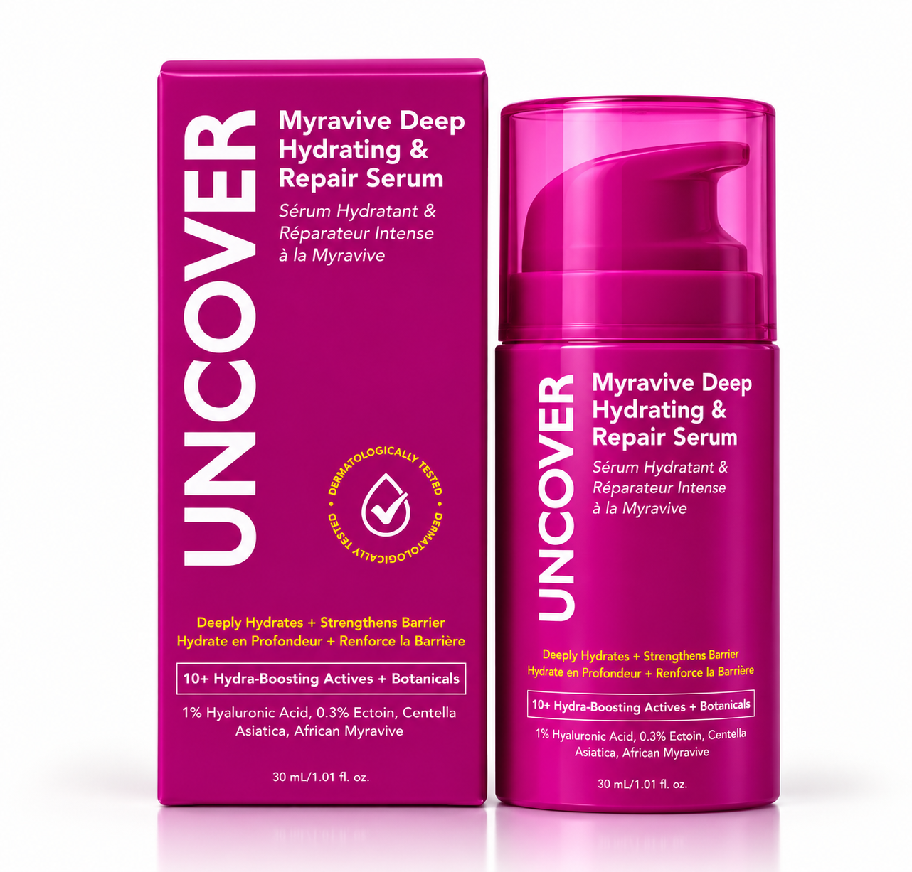 Uncover Myravive Deep Hydrating & Repair Serum 30ml