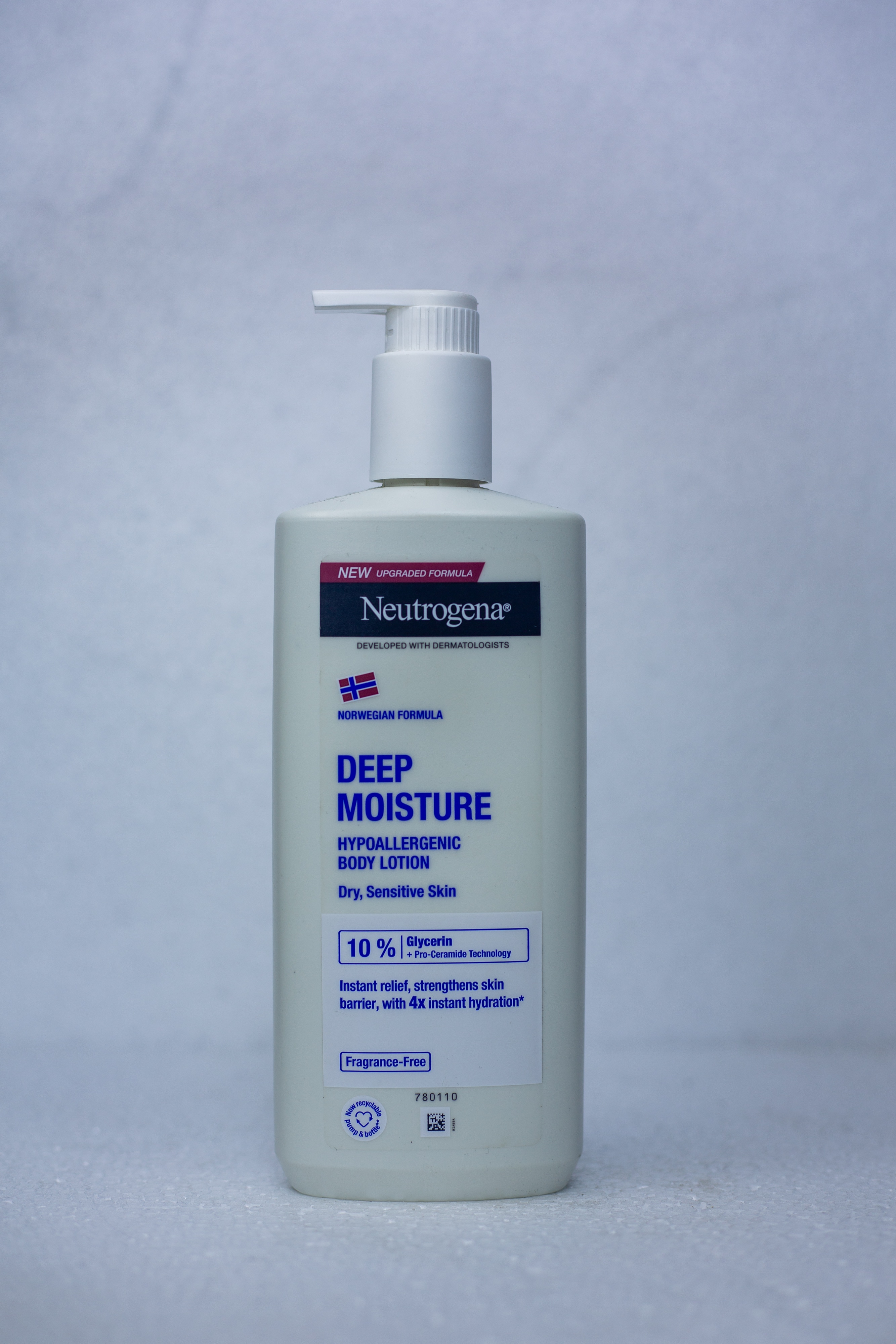 Neutrogena Norwegian Formula Deep Moisture Hypoallergenic Body Lotion 400ml main view