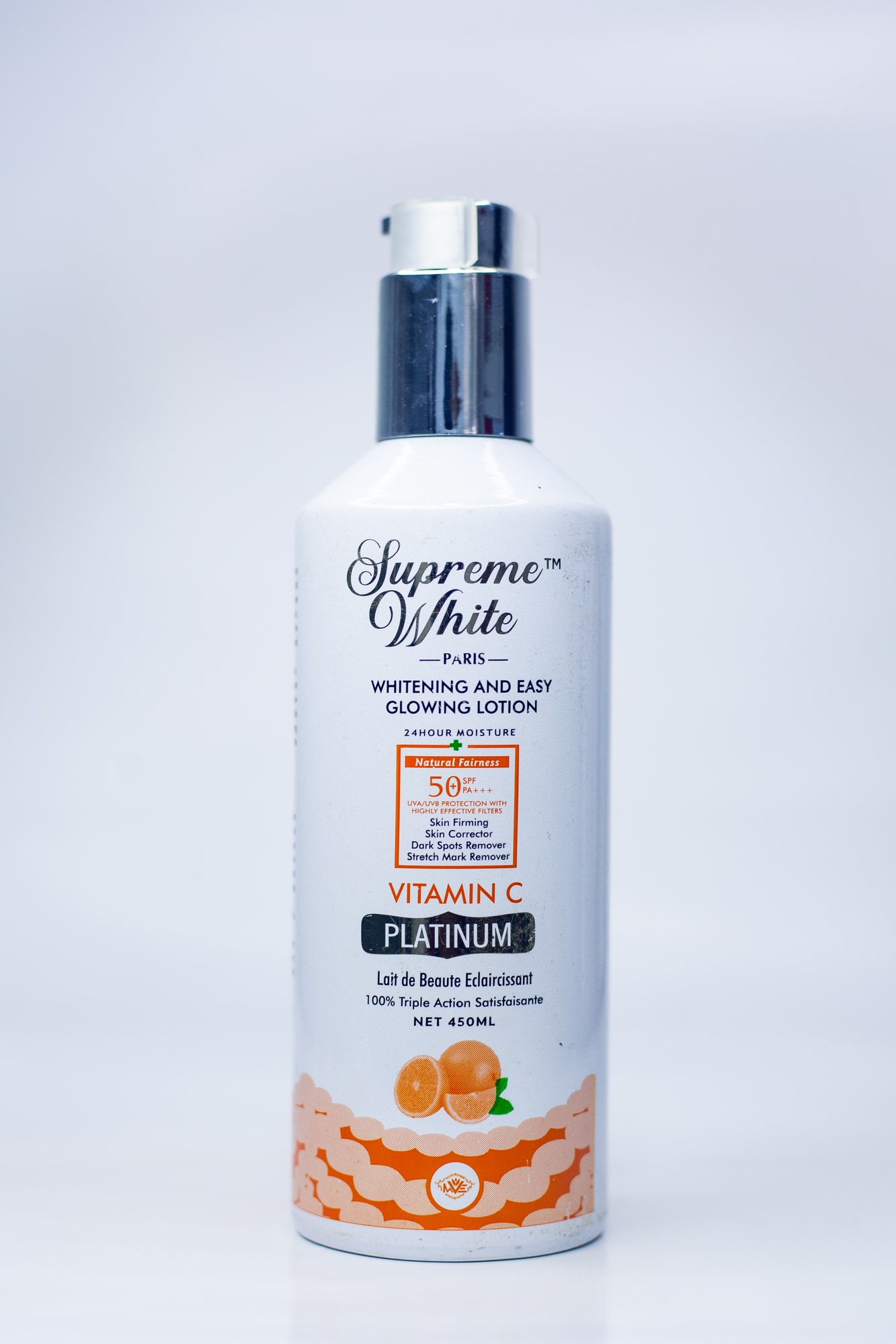 Uupremetm Paris Whitening And Easy Glowing Lotion 450ML main view