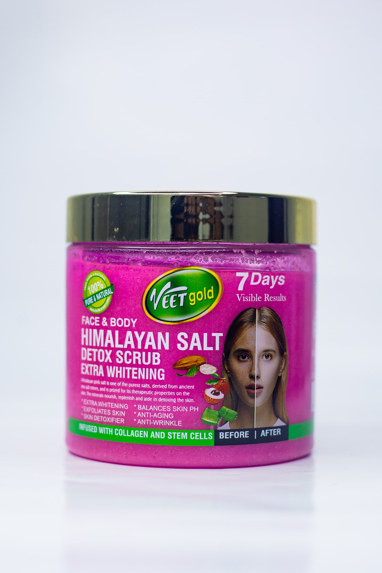 Vlsibleresults Face & Body Himalayan Salt Detox Scrub main view