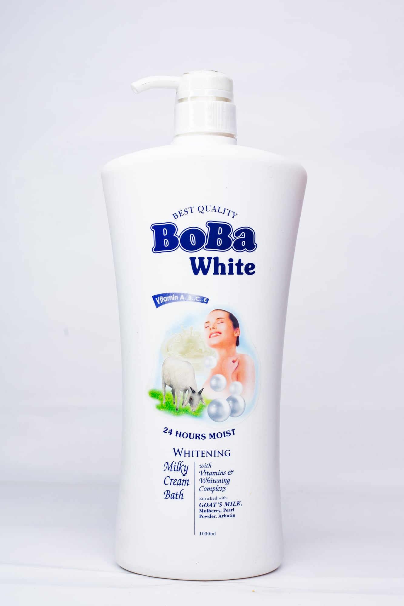 BOBA WHITE SHOWER BATH 1000ml X1