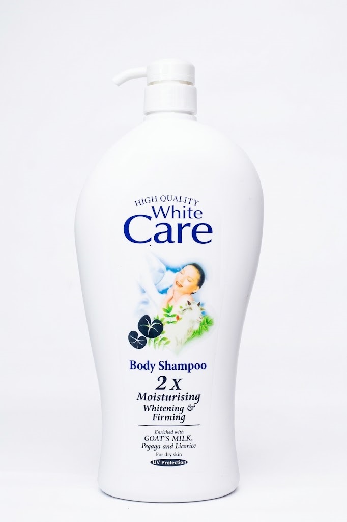 White Care 2x Moisturising, Whitening & Firming Body Shampoo (Enriched with Goat's Milk, Pegaga and Licorice) 1200ml