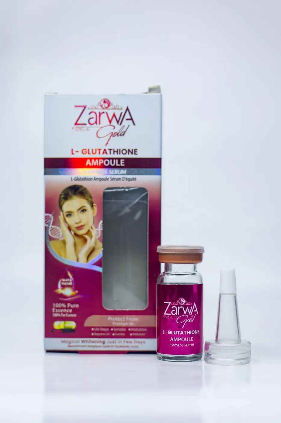 Zarwa Gold L-gluthathione Ampoule Fairness Serum