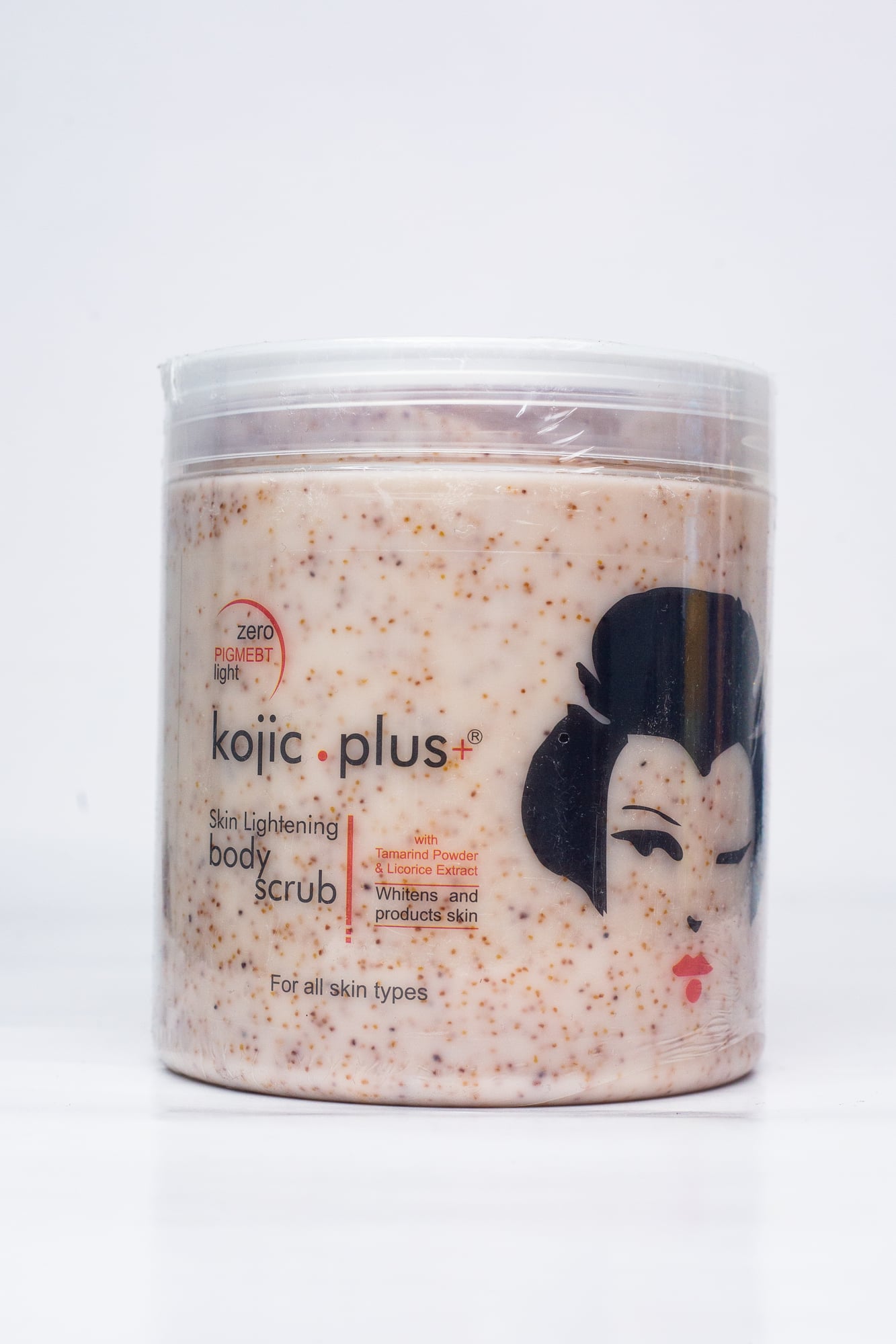 Zero Pigment Light Kojic Plus Skin Lighten. Body Scrub 500G