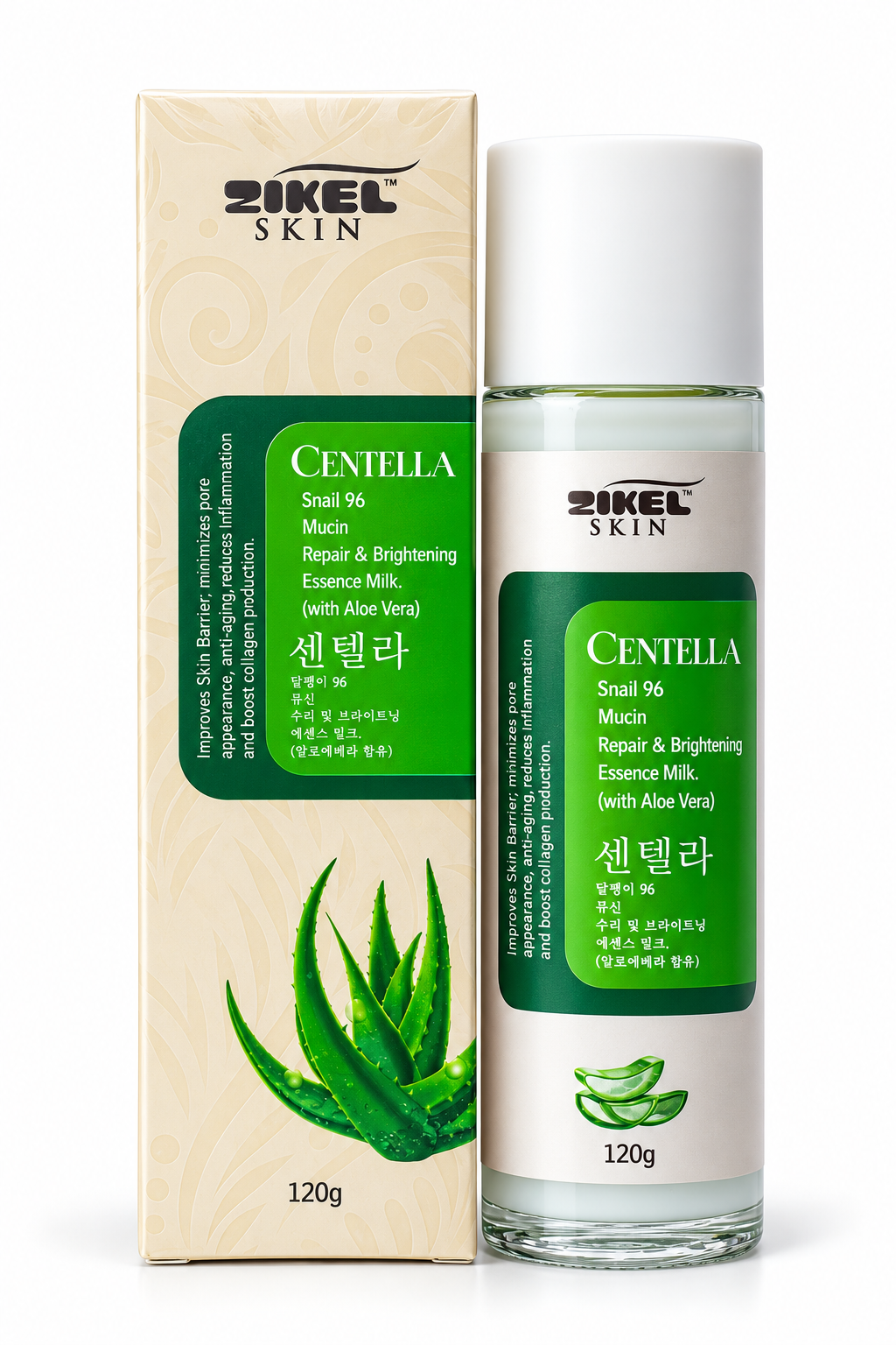 ZIKEL SKIN Centella Moisturiser main view